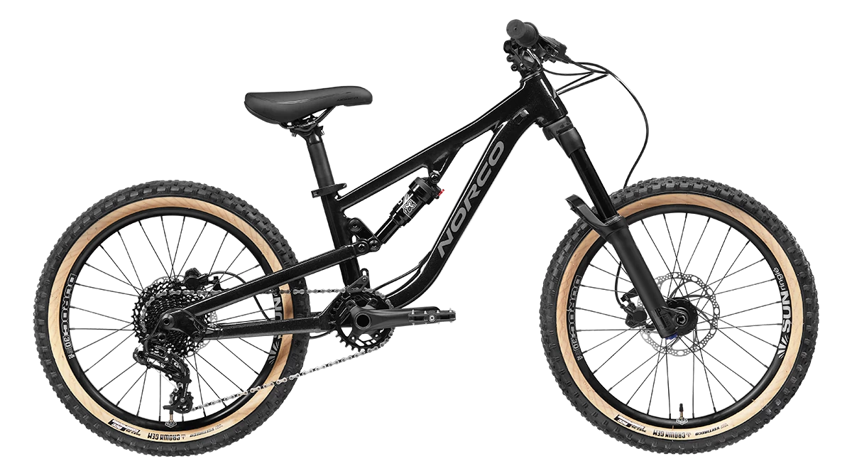 BICI NORCO FLUID FS 2.2 R 20 NEGRA - Imagen 2