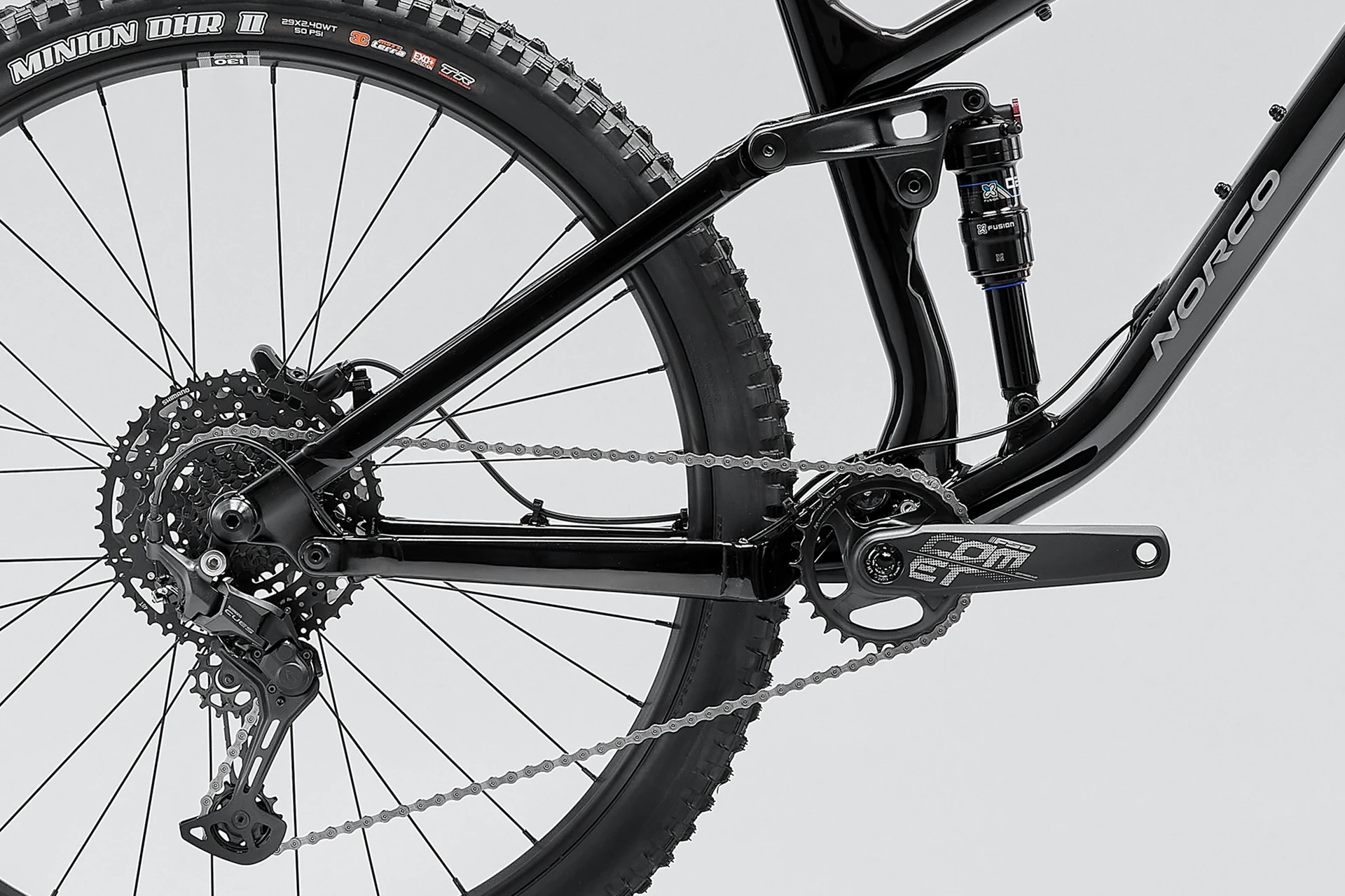 BICI NORCO FLUID FS A3 NEGRO - Imagen 6