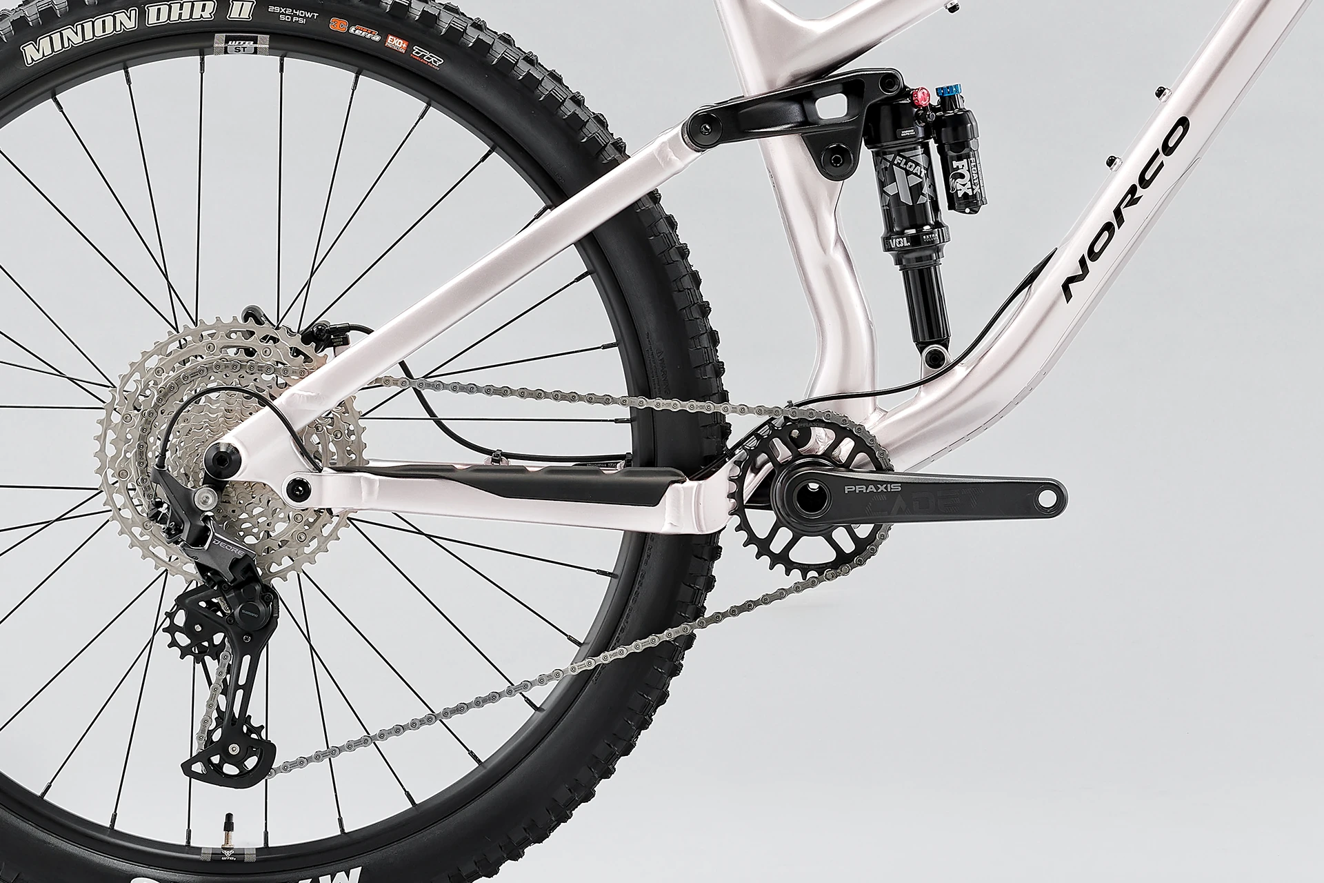 BICI NORCO FLUID FS A2 PLATA - Imagen 7