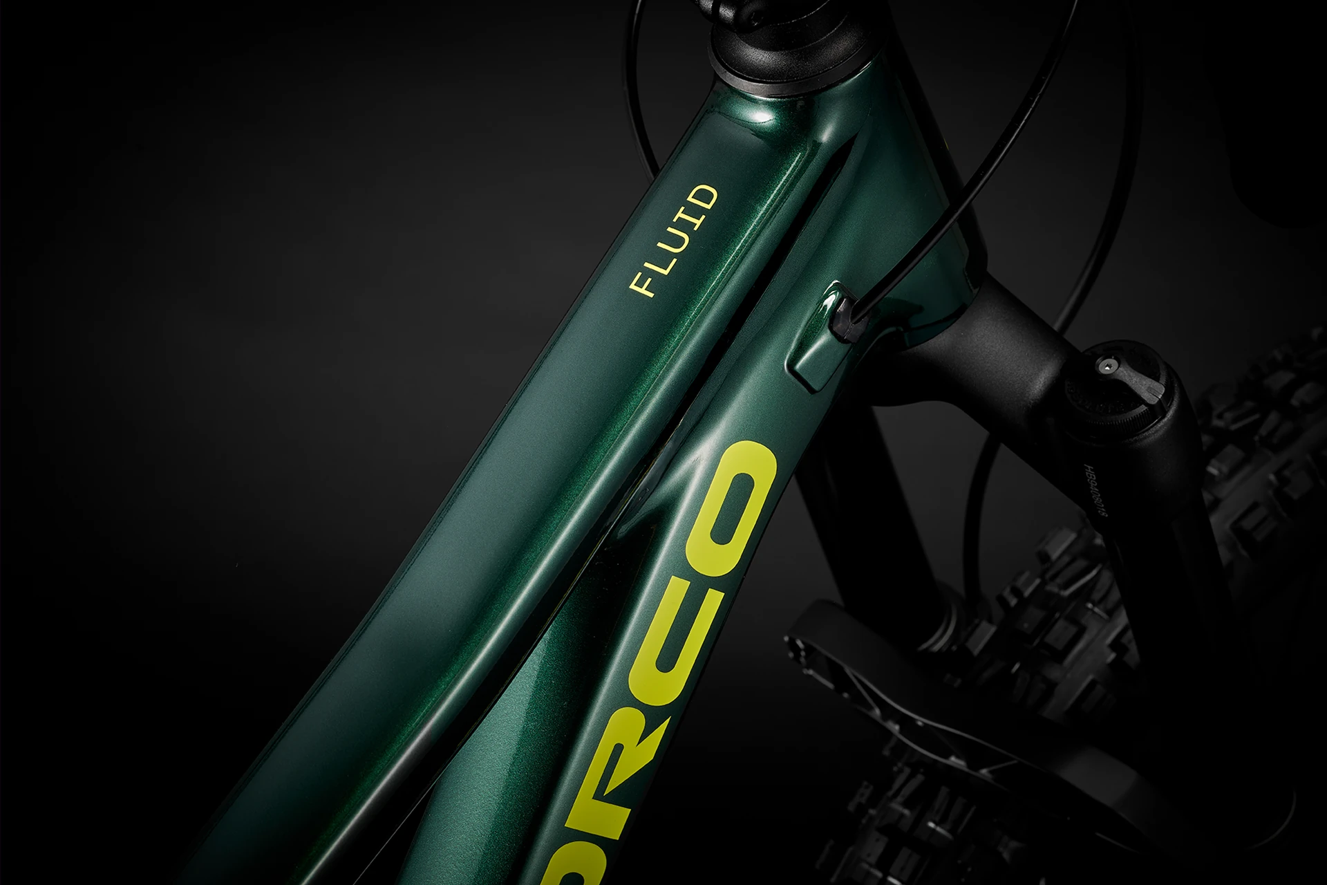 BICI NORCO FLUID FS R24 VERDE 2026 - Imagen 8