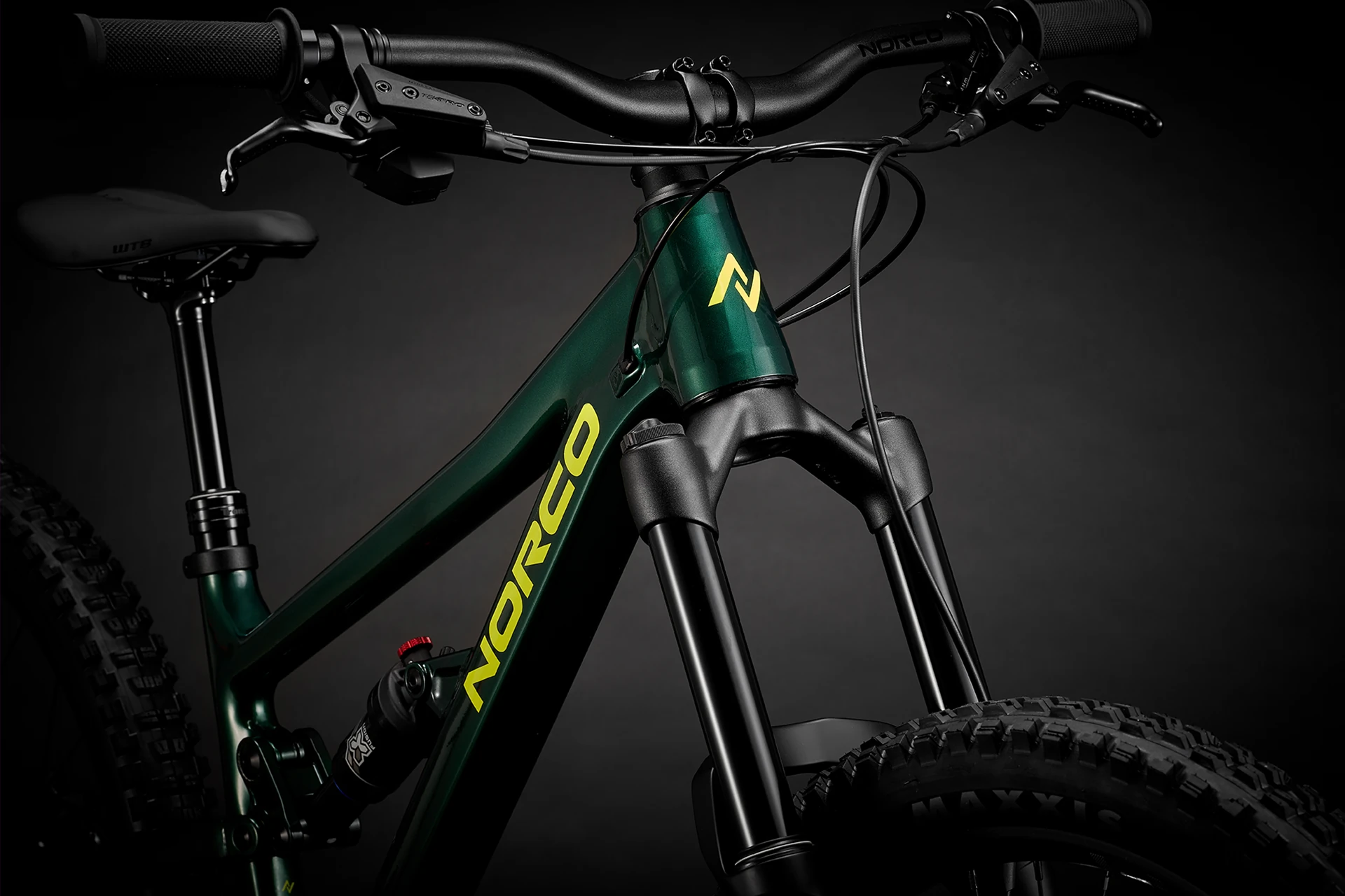 BICI NORCO FLUID FS R24 VERDE 2026 - Imagen 7