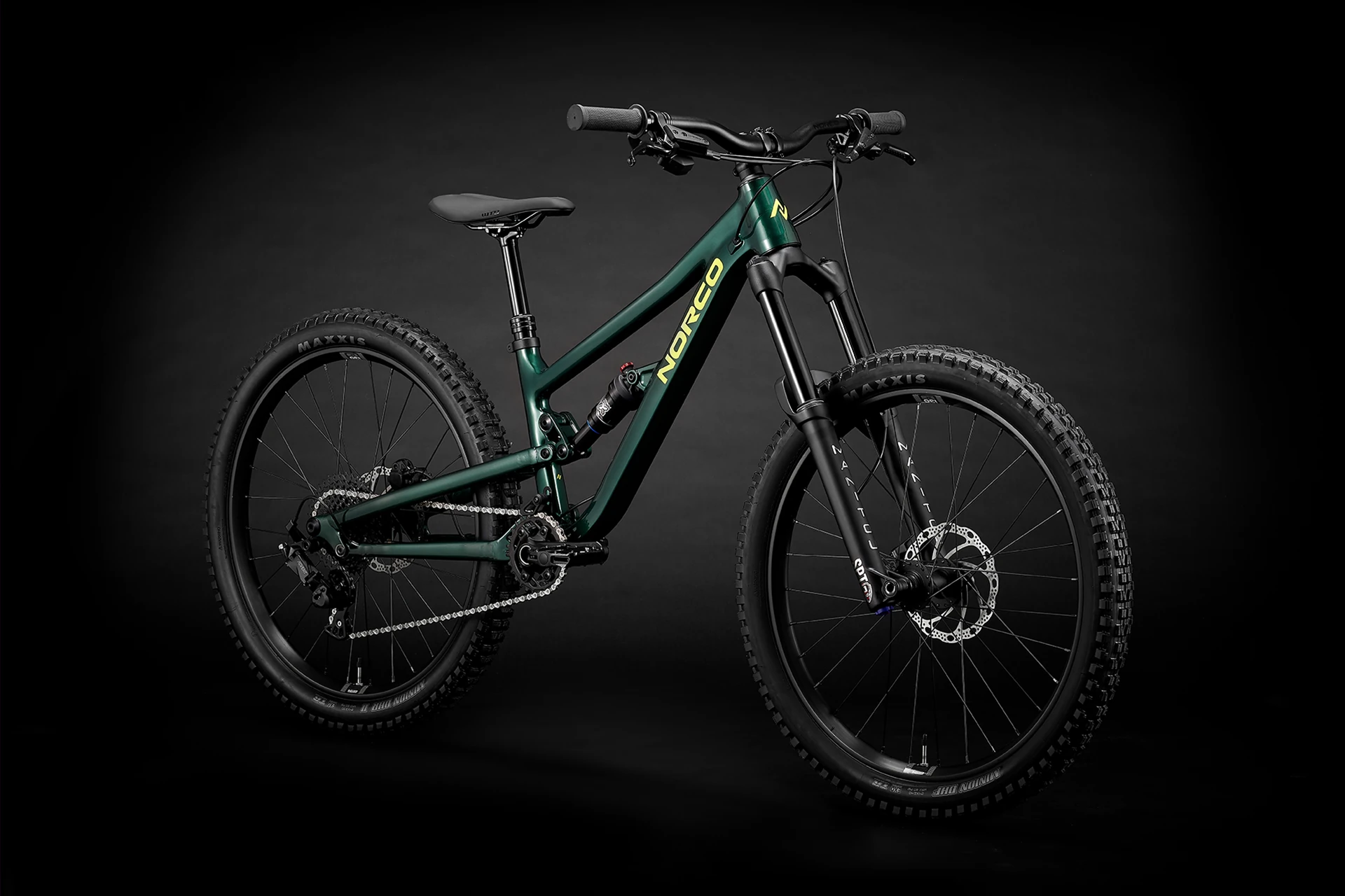 BICI NORCO FLUID FS R24 VERDE 2026 - Imagen 6