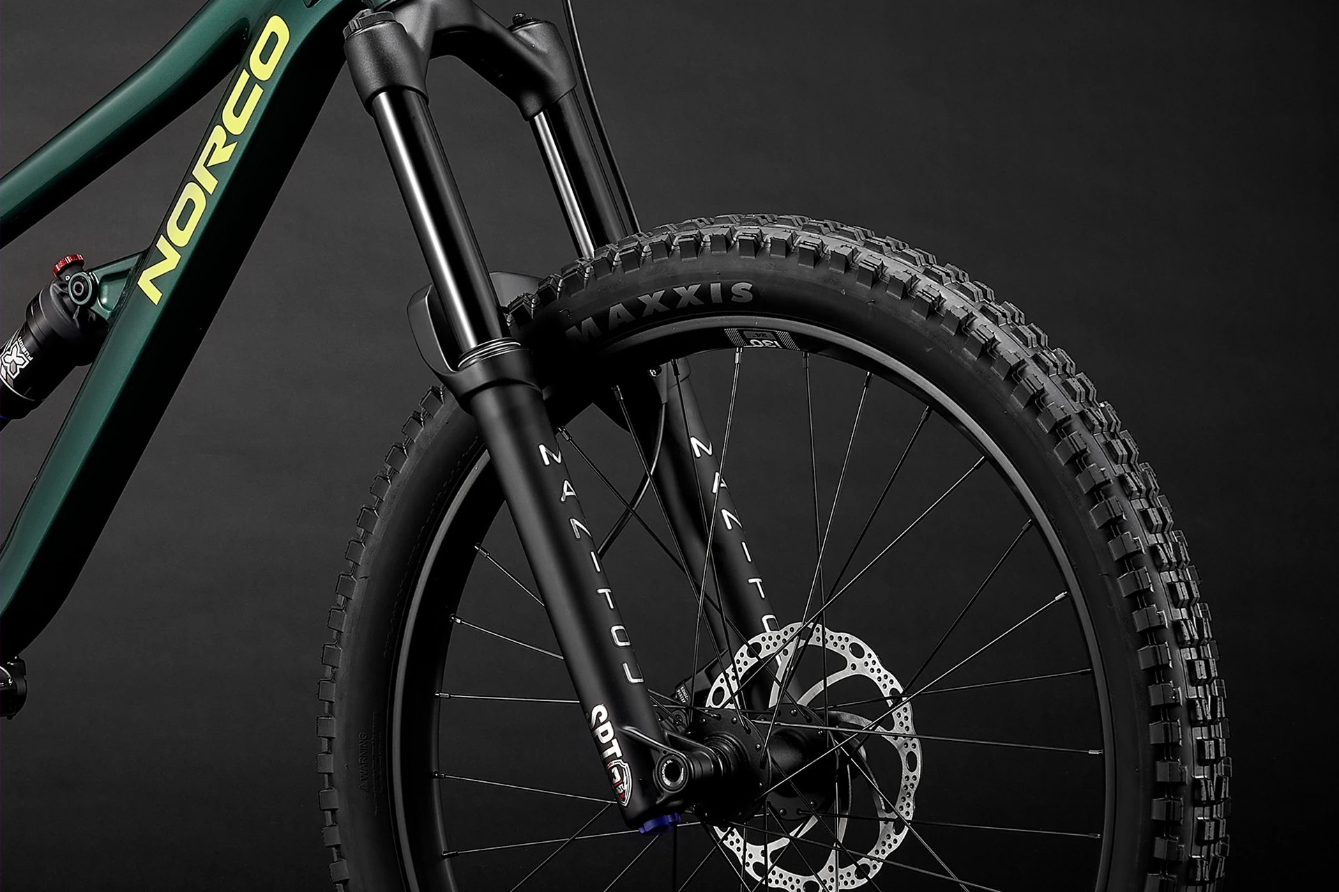 BICI NORCO FLUID FS R24 VERDE 2026 - Imagen 5