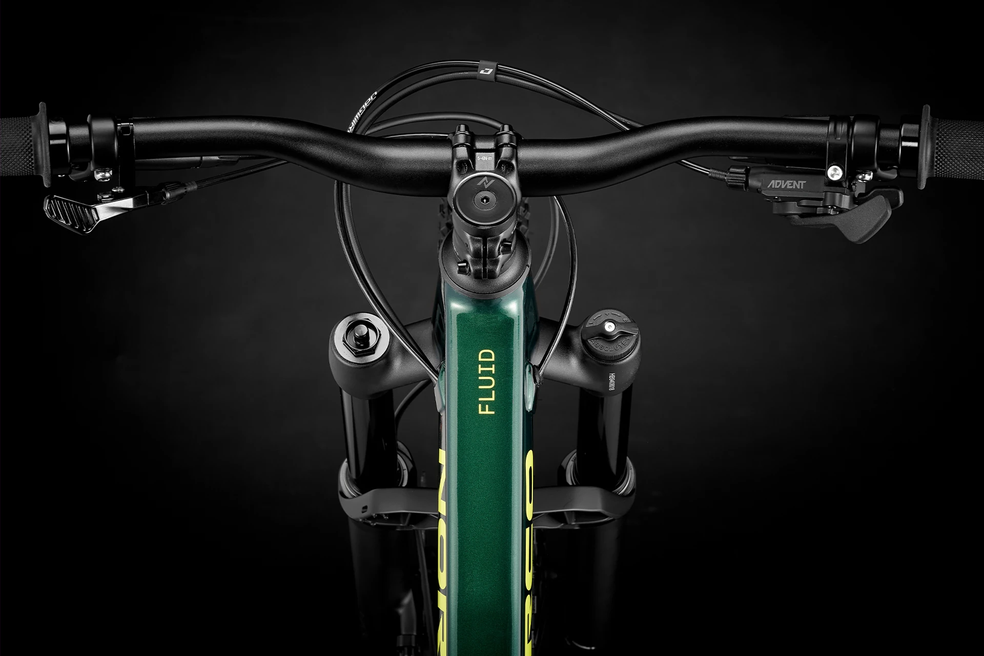 BICI NORCO FLUID FS R24 VERDE 2026 - Imagen 3