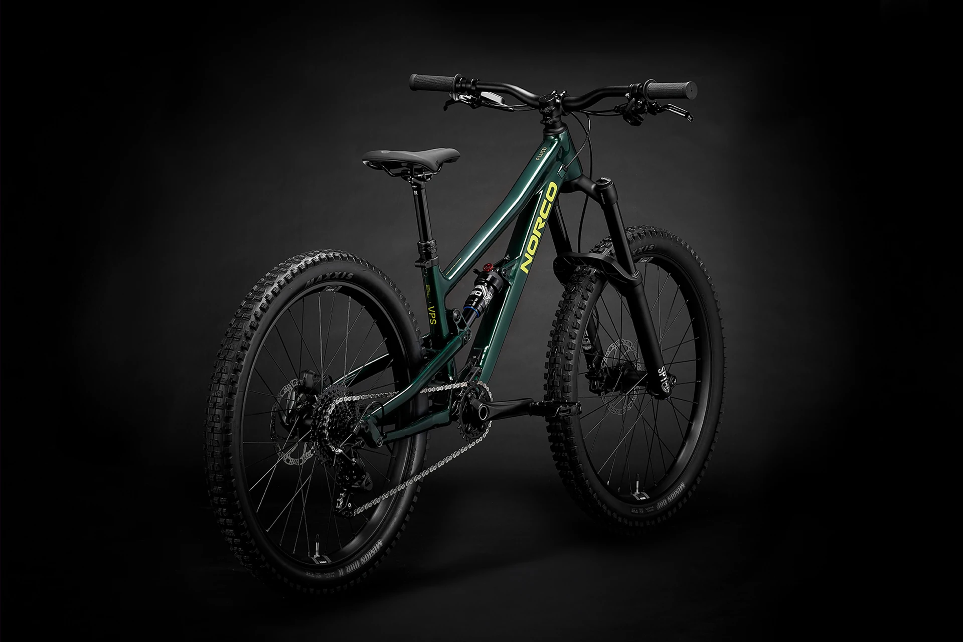 BICI NORCO FLUID FS R24 VERDE 2026 - Imagen 2
