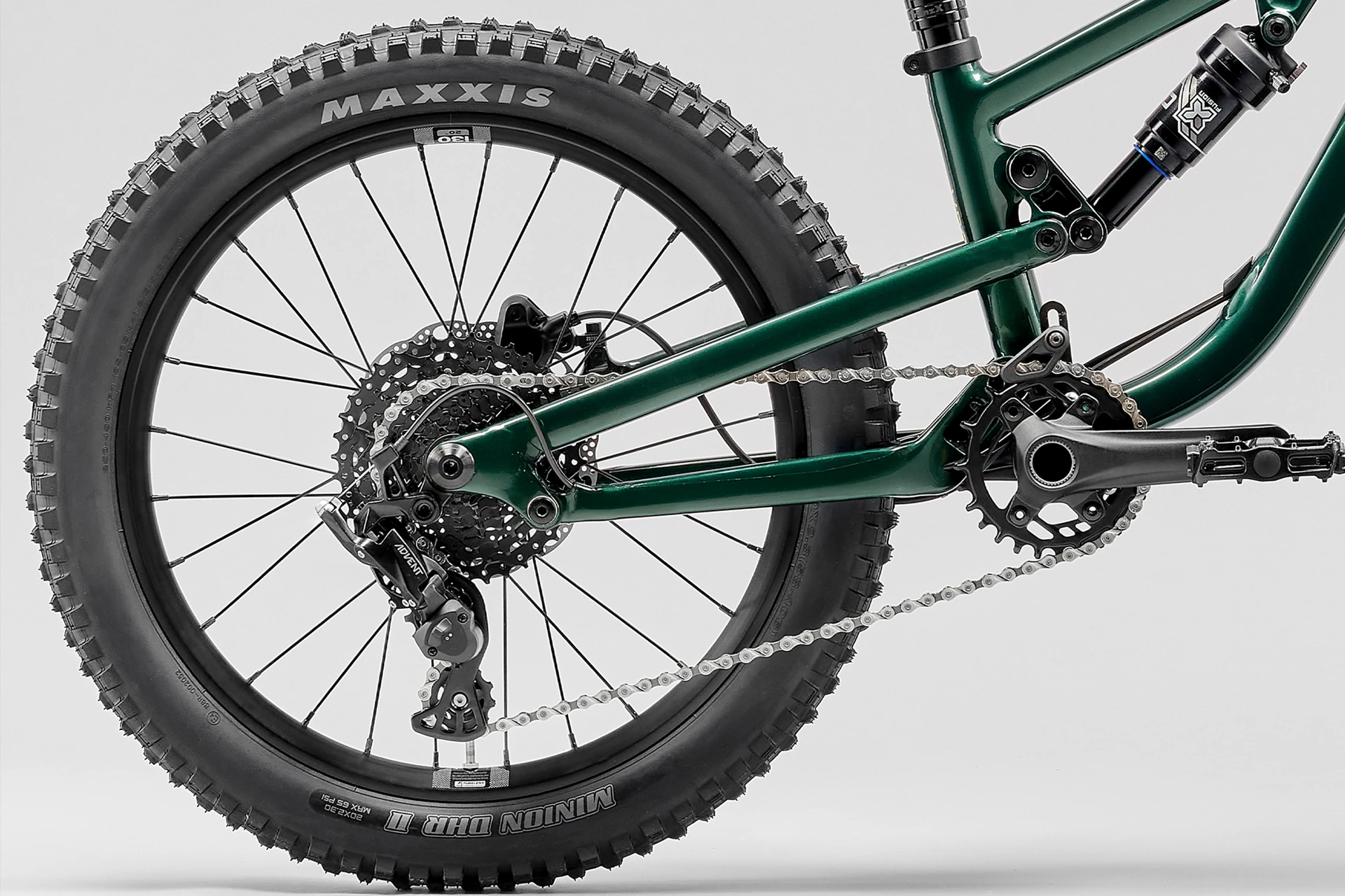 BICI NORCO FLUID FS 20 VERDE 2026 - Imagen 2