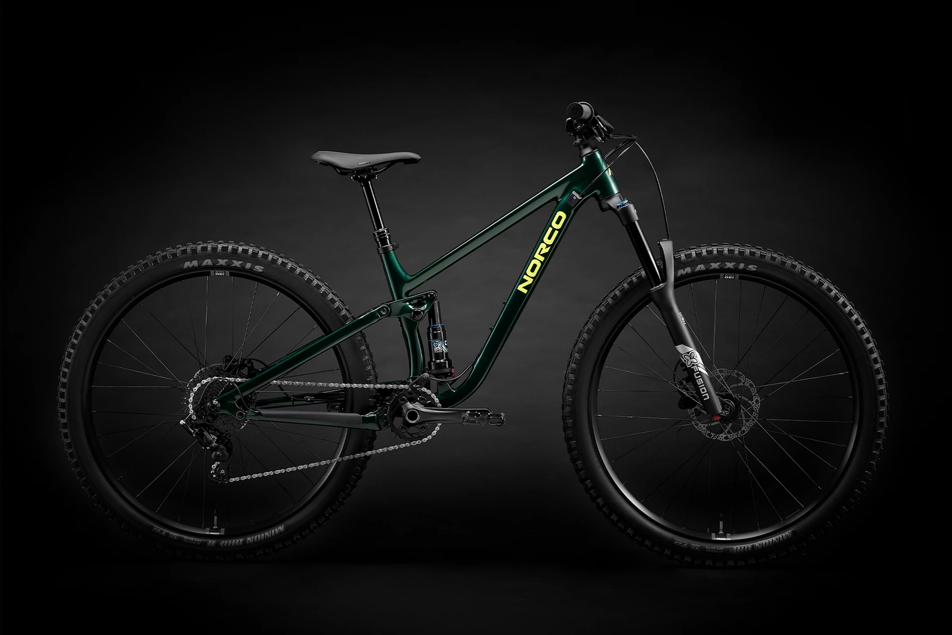BICI NORCO FLUID FS R27.5 VERDE - Imagen 2