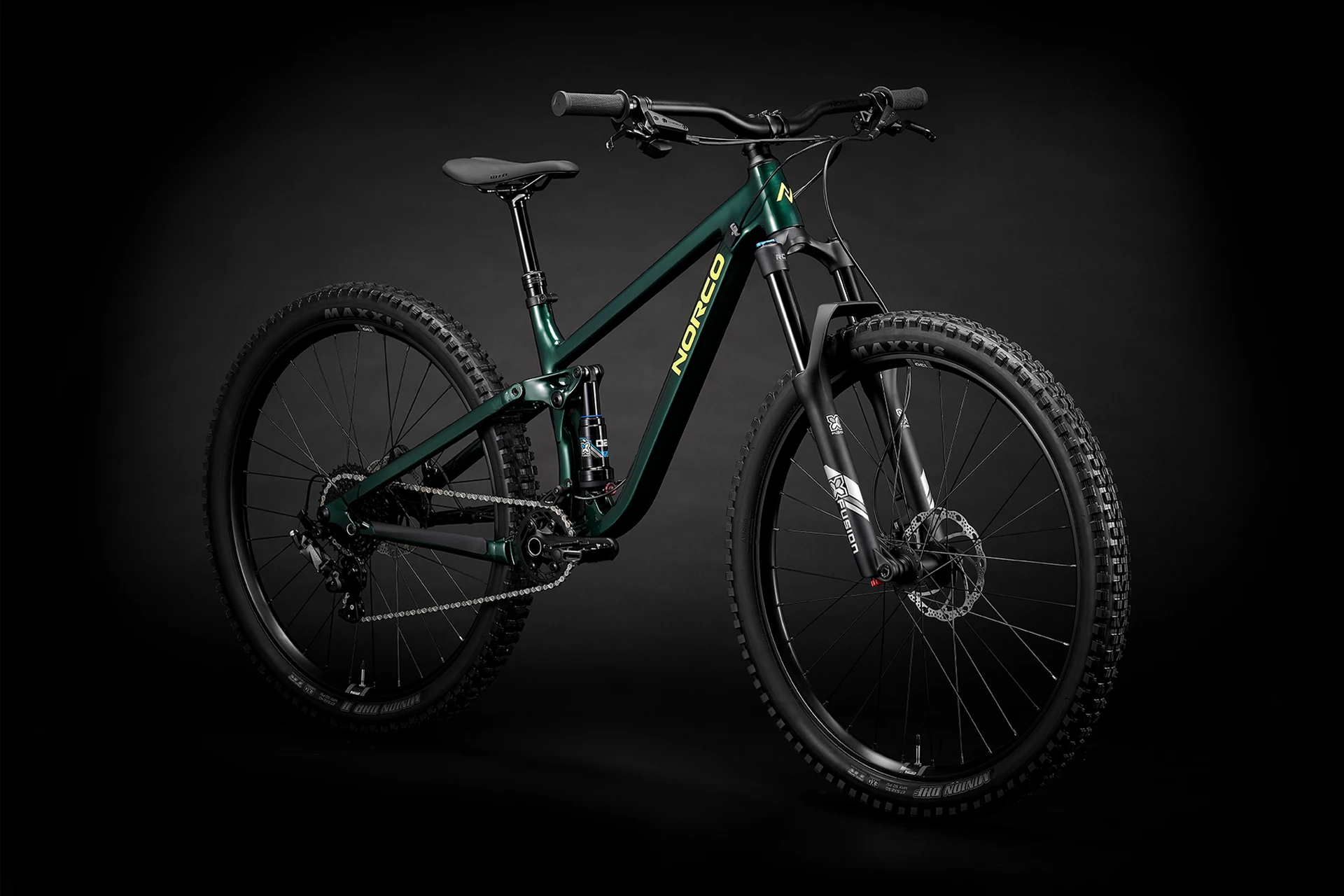 BICI NORCO FLUID FS R27.5 VERDE - Imagen 5