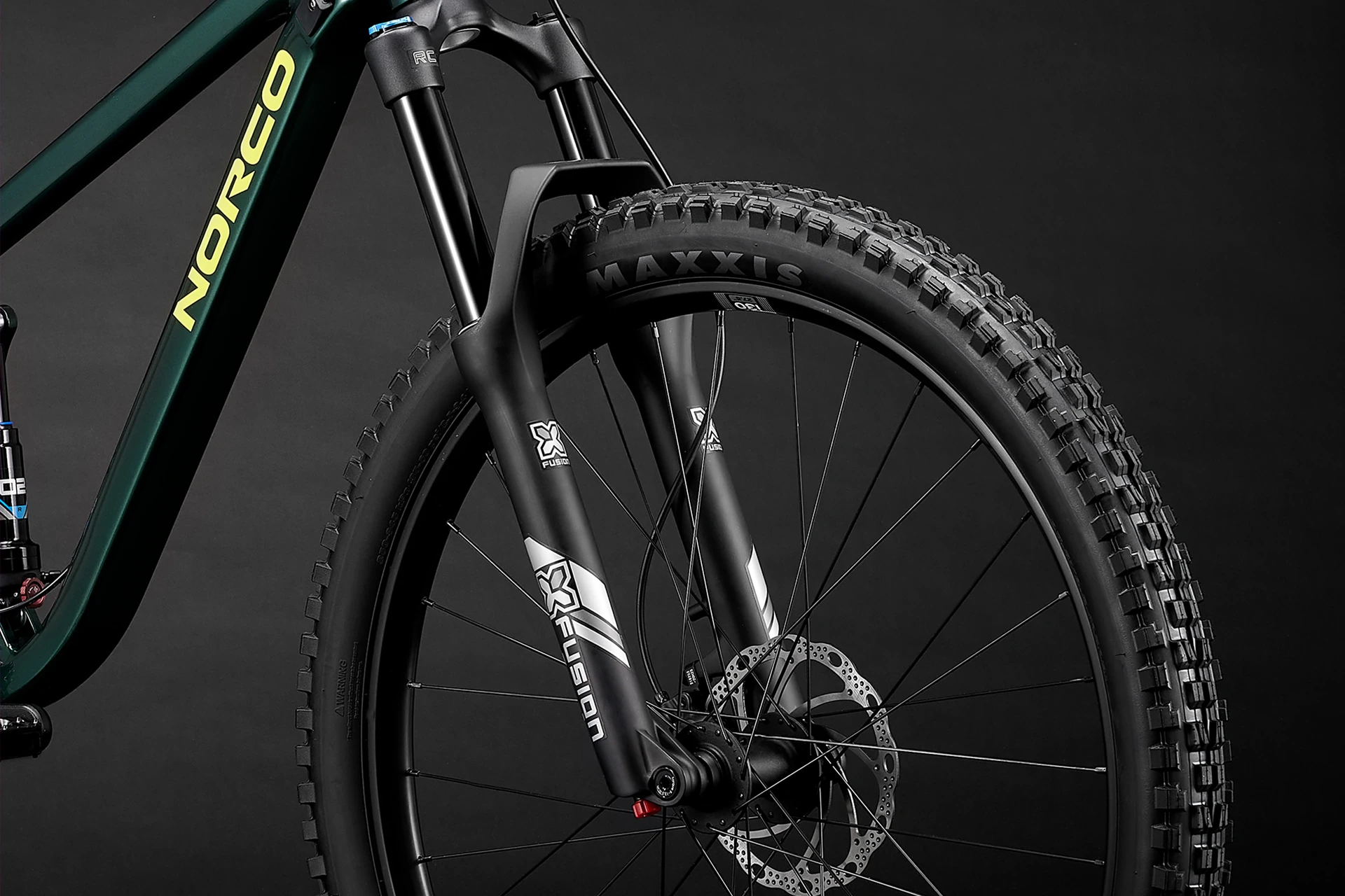BICI NORCO FLUID FS R27.5 VERDE - Imagen 6