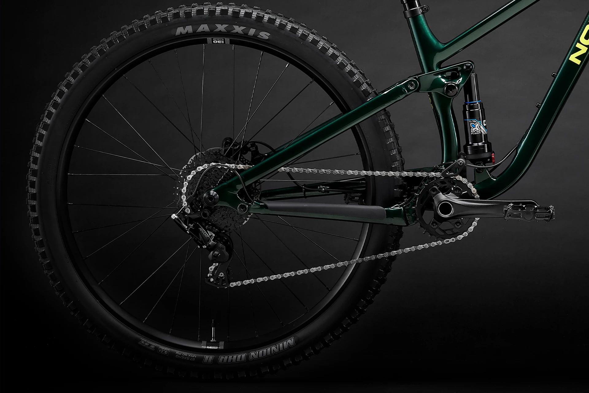 BICI NORCO FLUID FS R27.5 VERDE - Imagen 7