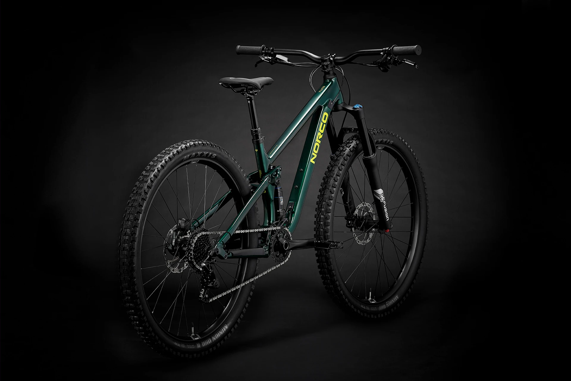 BICI NORCO FLUID FS R27.5 VERDE - Imagen 9