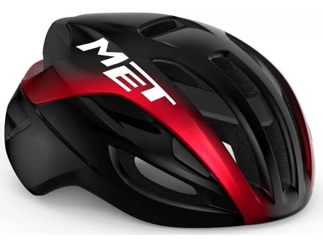 Casco MET Rivale Mips Negro/Rojo