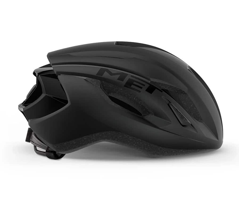 Casco MET Strale Negro - Imagen 2