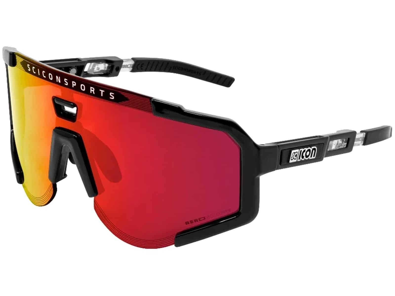 Lentes Scicon Aeroscope Anthracite Negro/Rojo - Imagen 3