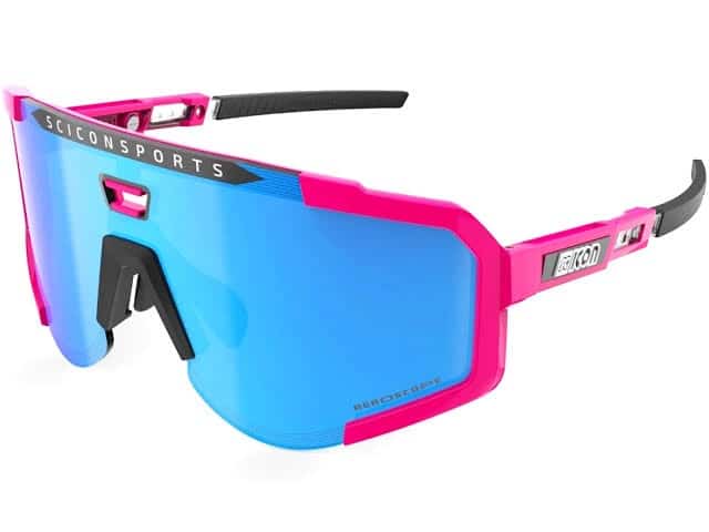 Lentes Scicon Aeroscope Anthracite Pink Flou/azul - Imagen 3